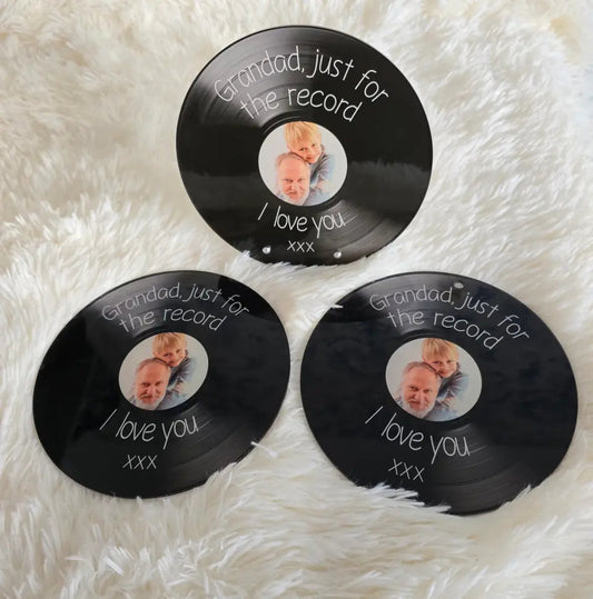 Just for the record - with stand record plaque