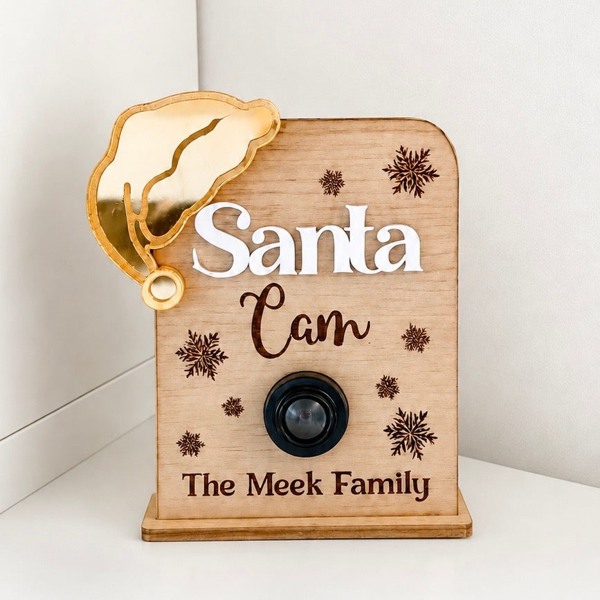 Santa Cam - 4mm oak