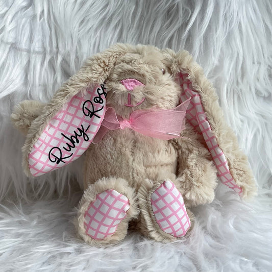 Gingham ear - small bunny