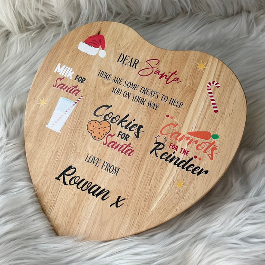 Snacks for Santa - Heart Shape