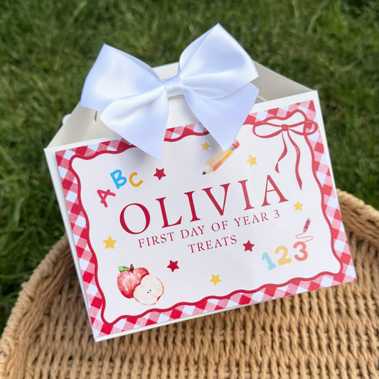 First day of year…  treats (other colours available