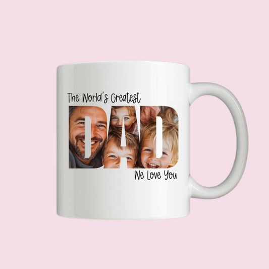 Dad/Daddy Photograph Mug