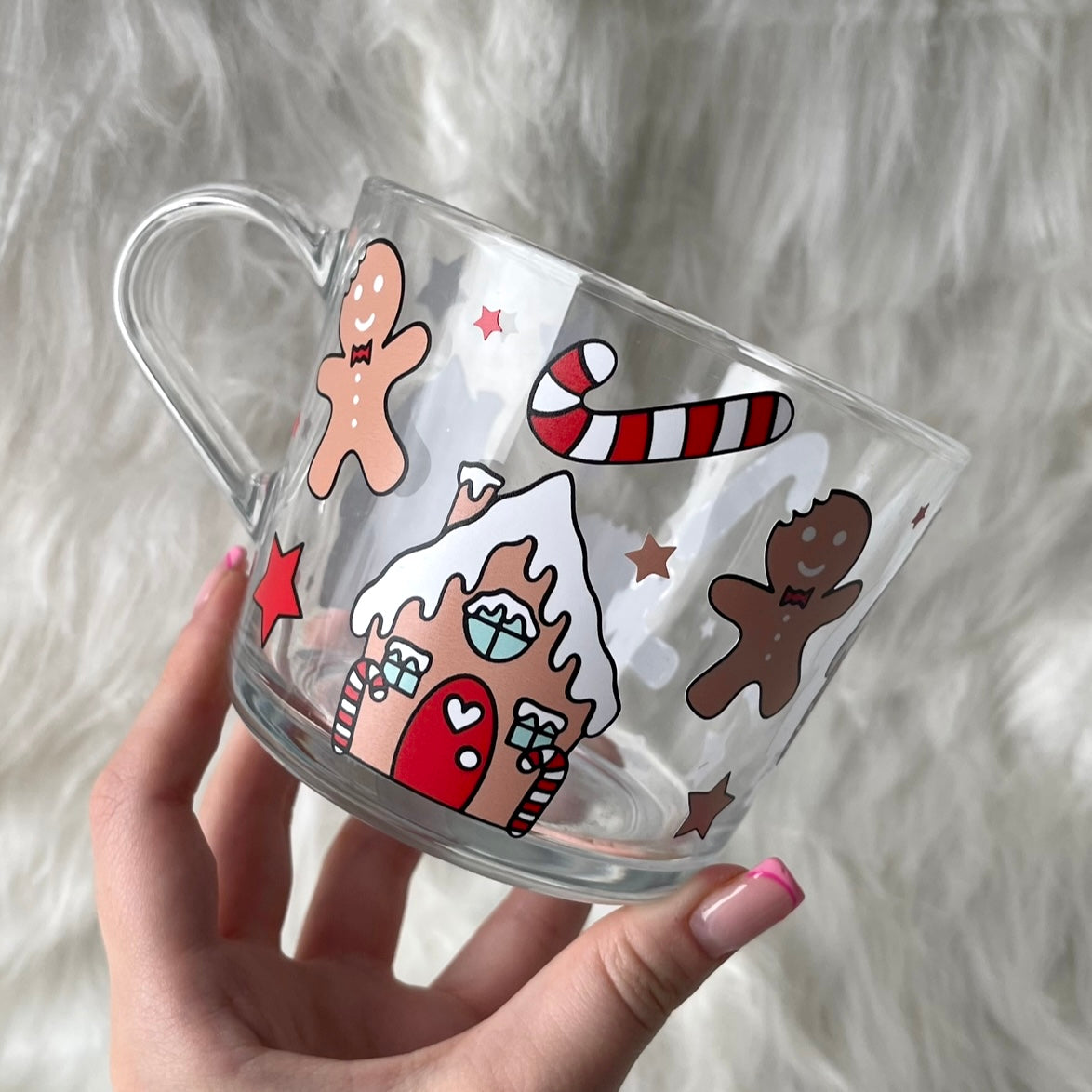 Gingerbread house mug