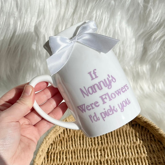 If …. were flowers I’d pick you - jug style Vas