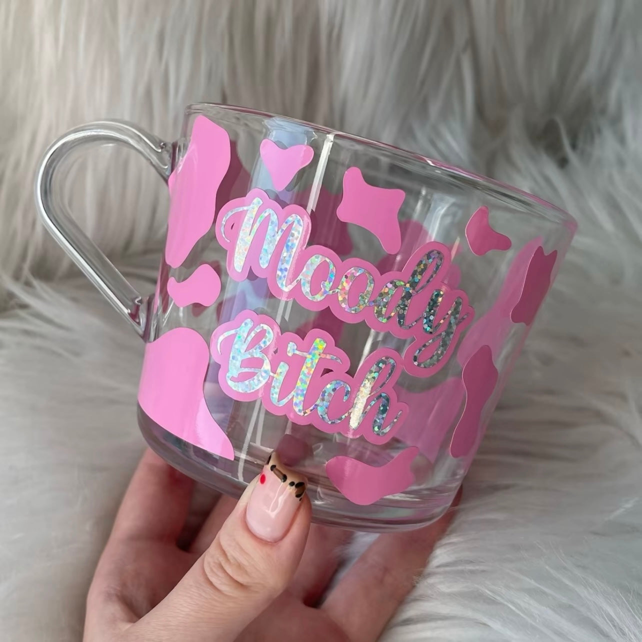 Moody B mug - Pink