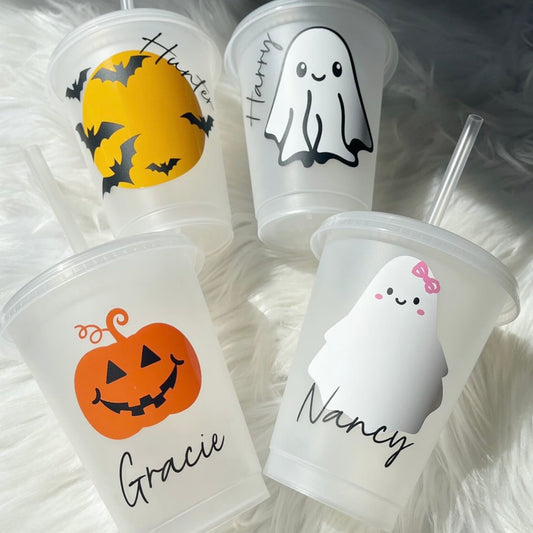 16oz Halloween cold cup