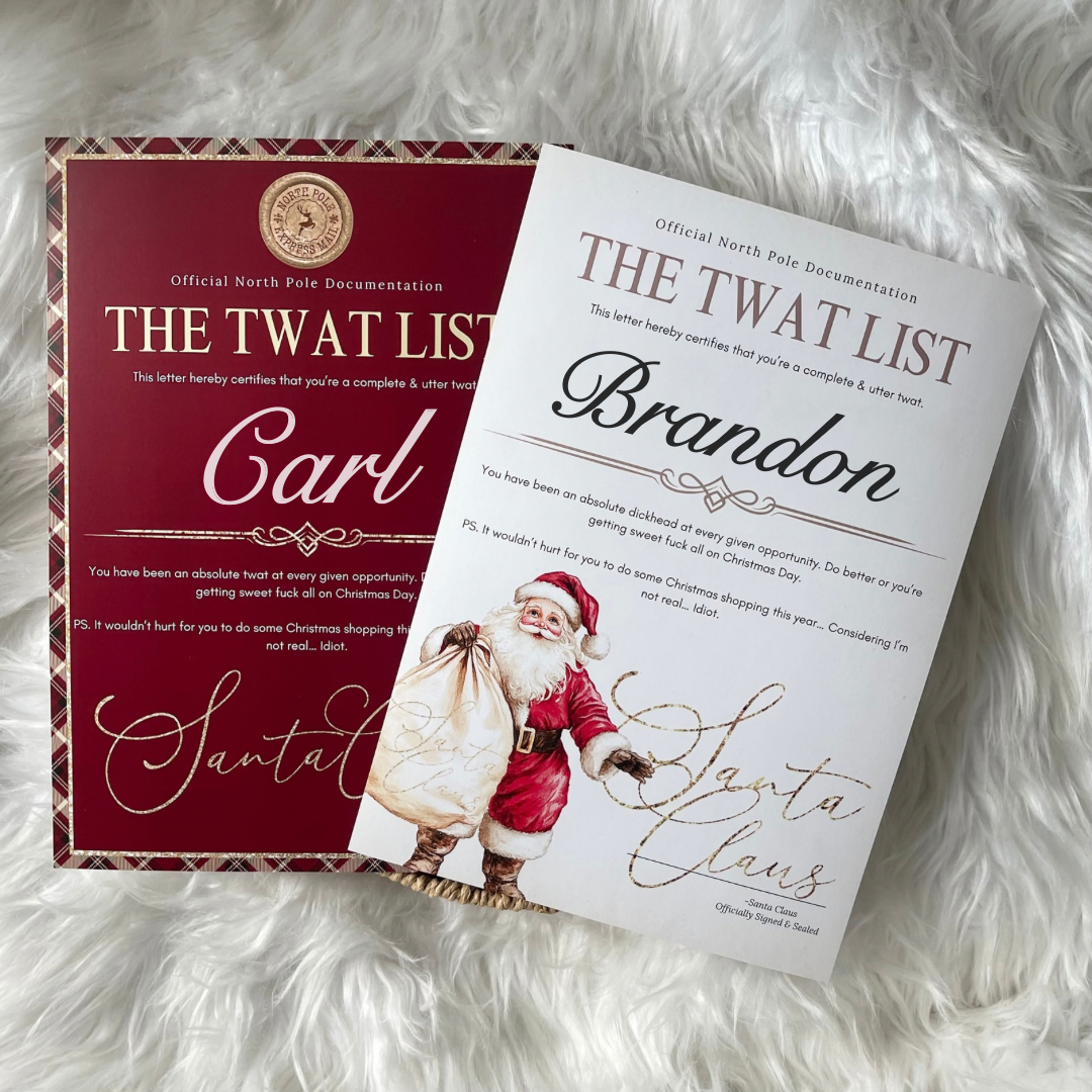 The Tw@t list certificate
