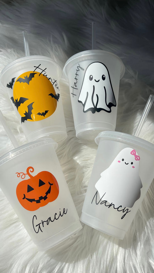 16oz Halloween theme cold cup