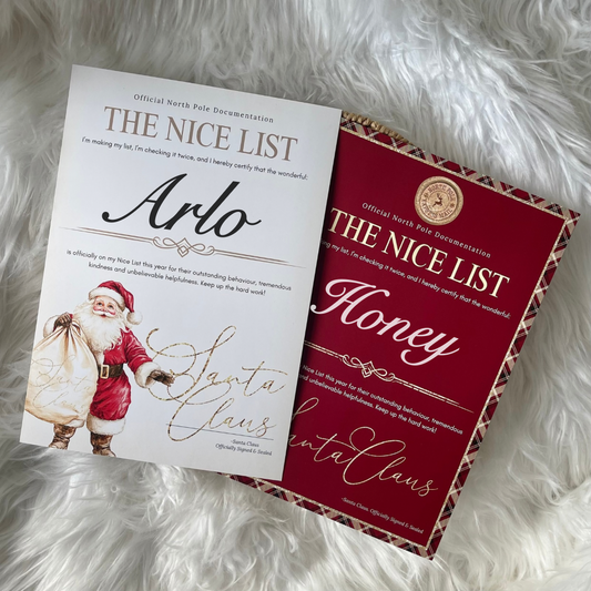 The Nice List Certificate