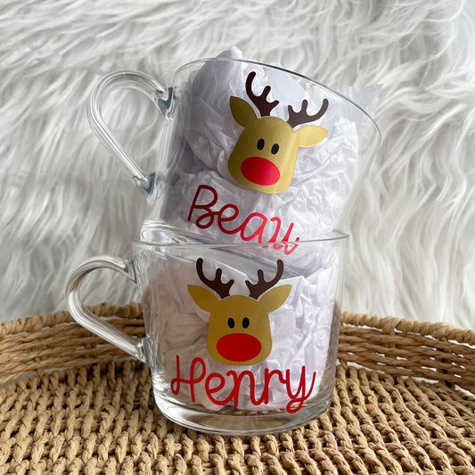 Reindeer Face Mug