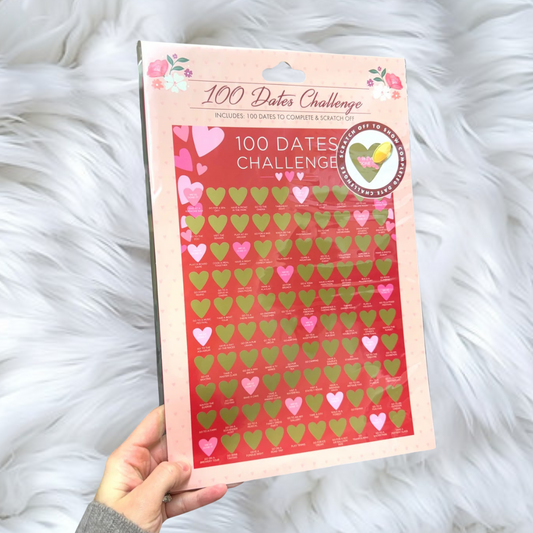 100 dates - scratch off 100 date ideas/poster