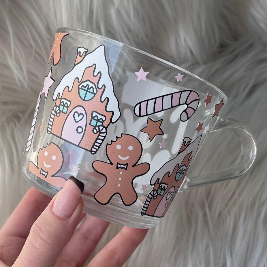 Gingerbread house mug