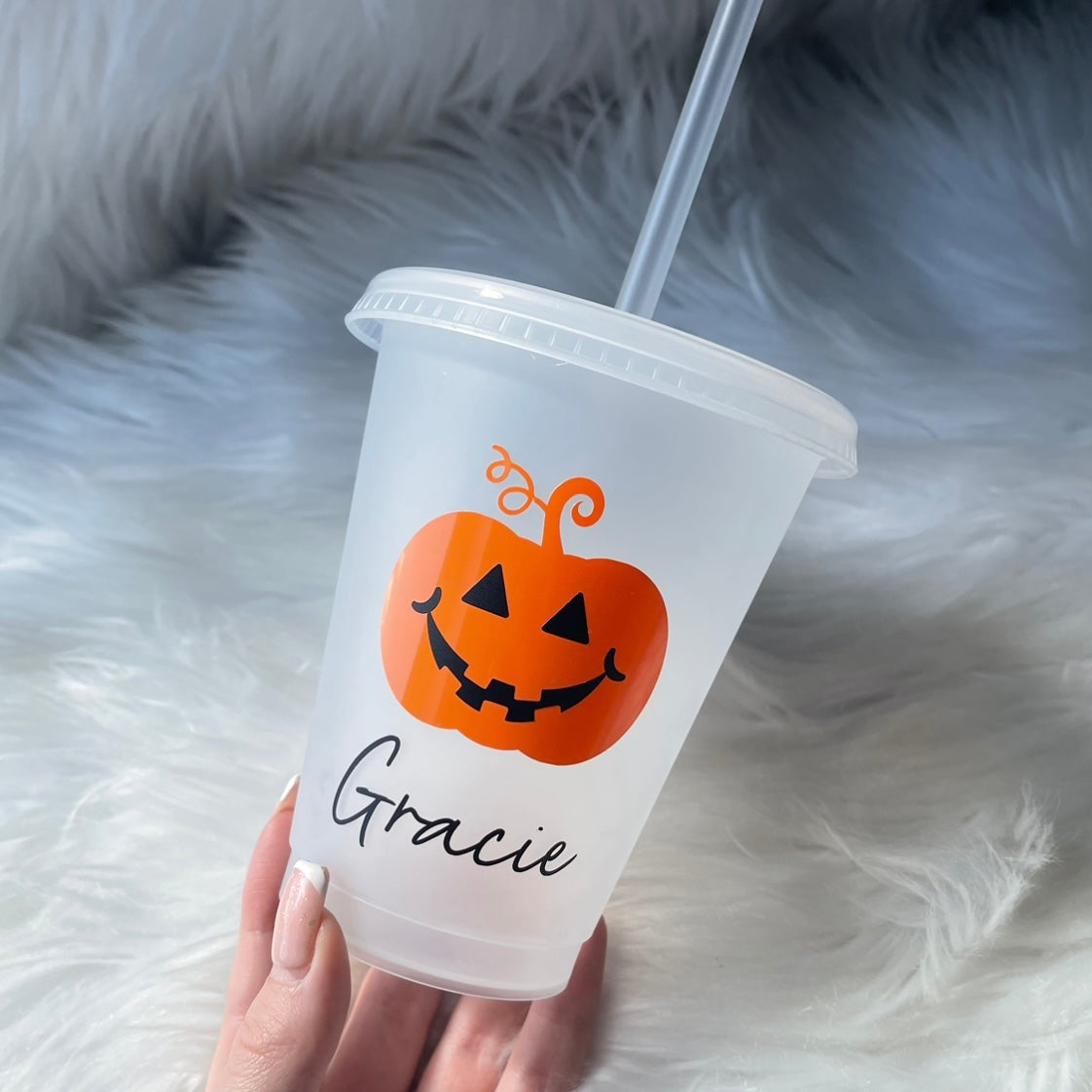 16oz Halloween theme cold cup