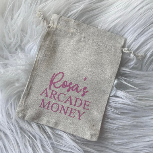 Arcade Money drawstring bag