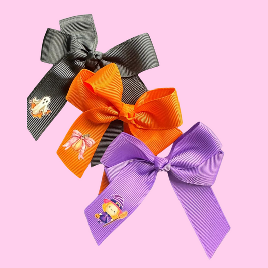 Halloween bows