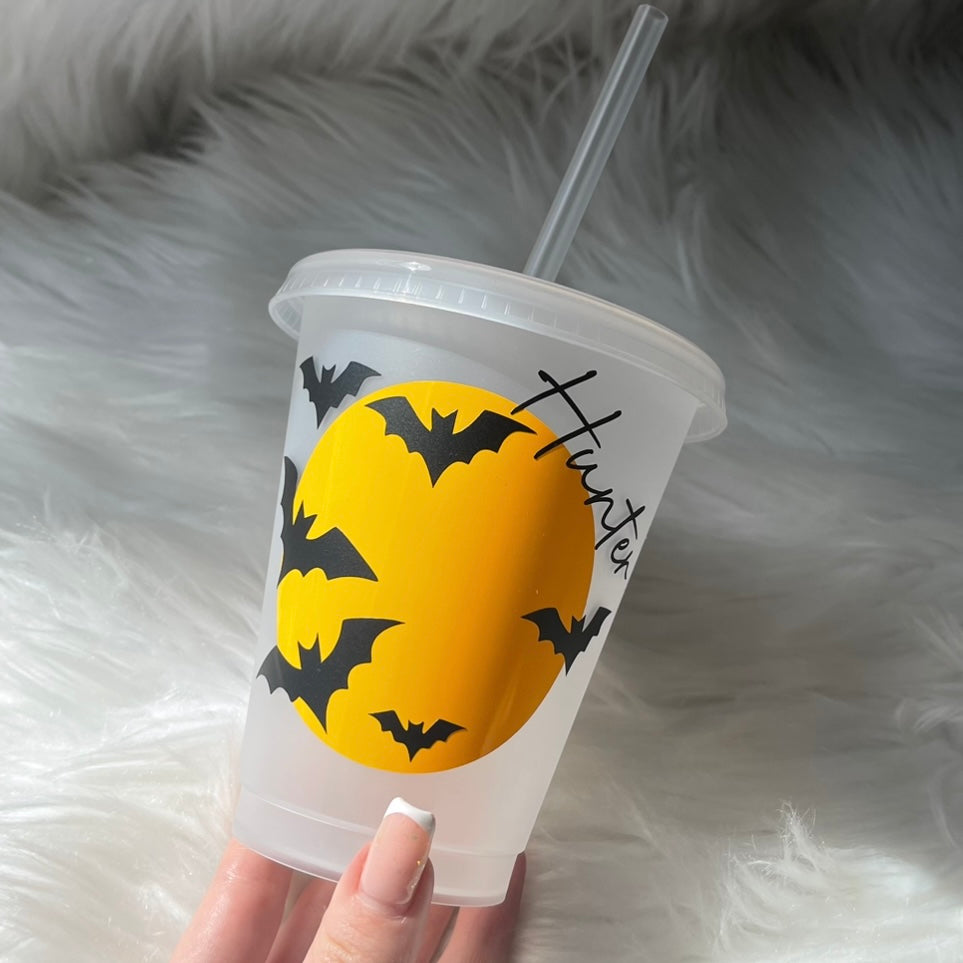 16oz Halloween theme cold cup